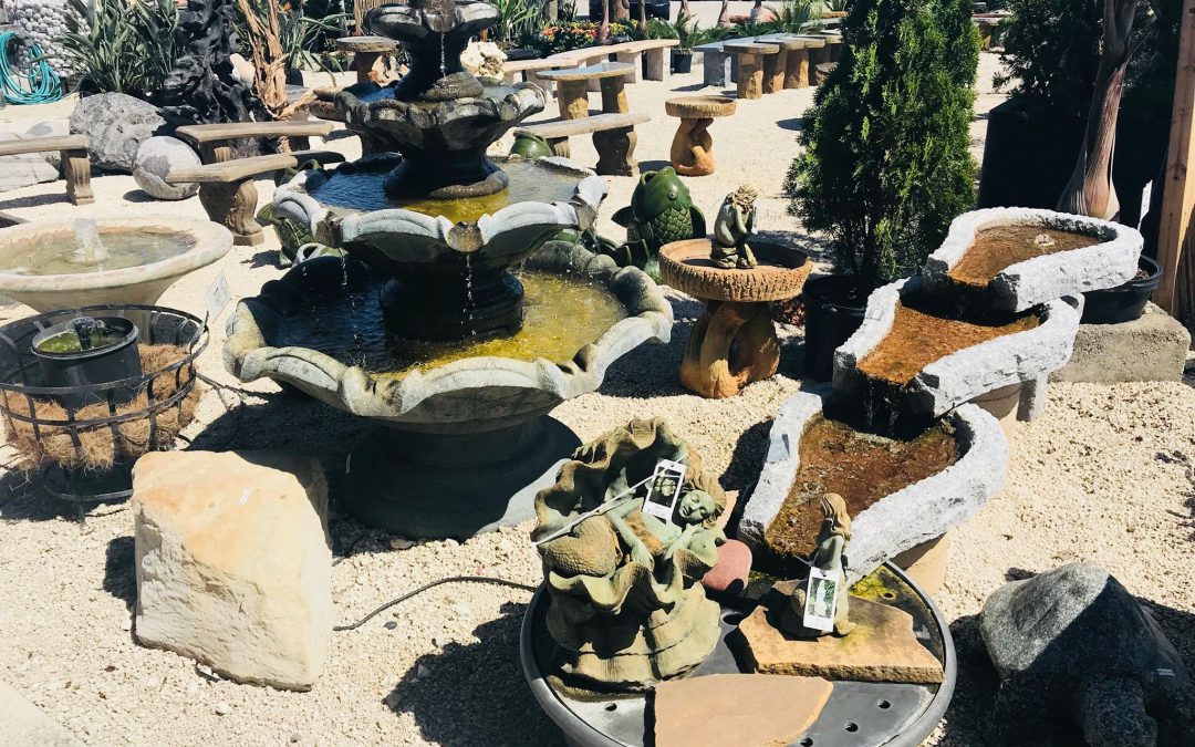 Assorted fountains